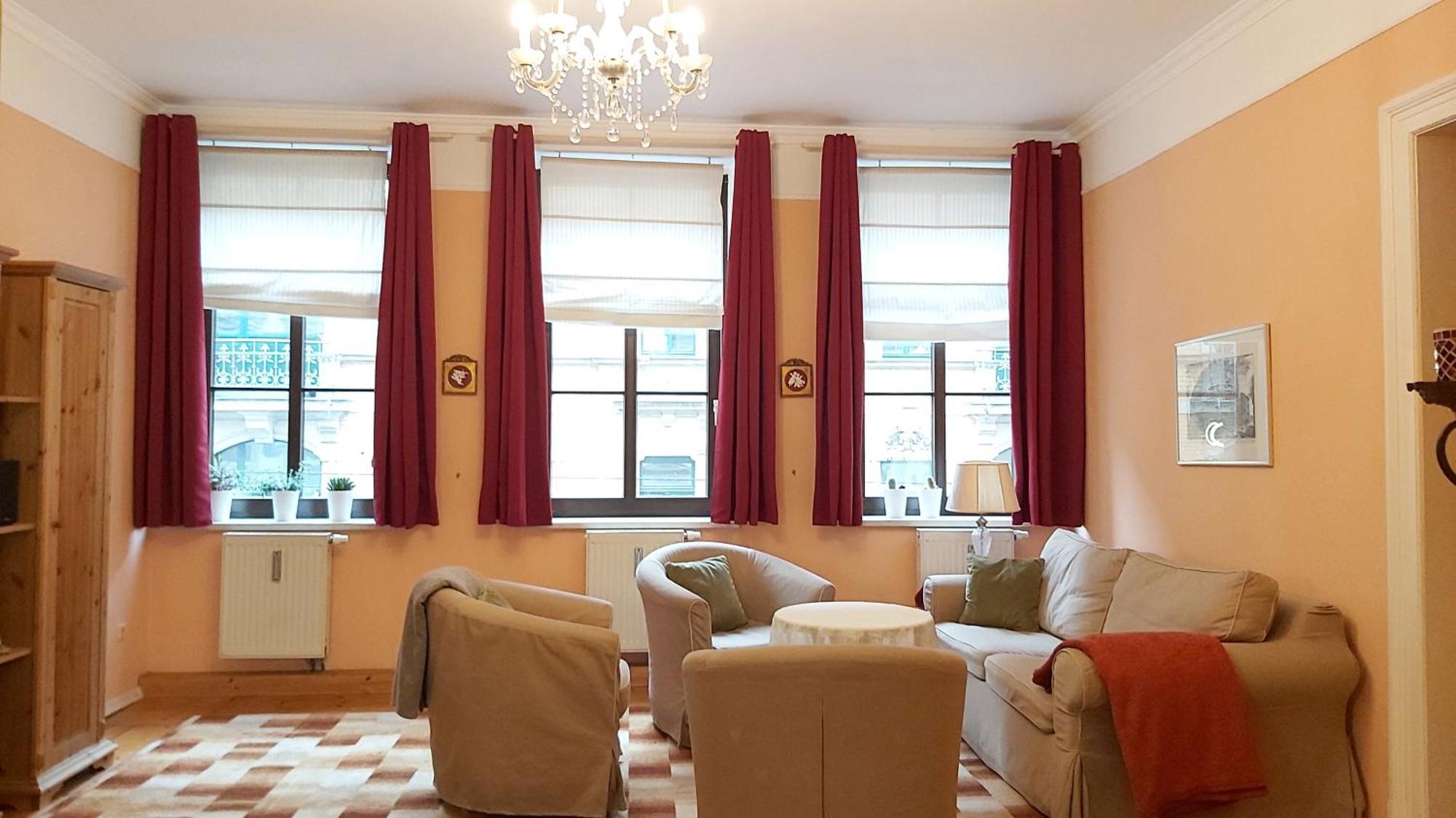 City-Ferienwohnungen-Dresden - Zentral Gelegen Im Haus Louisenstrasse 11 - Dresden-Neustadt Dış mekan fotoğraf